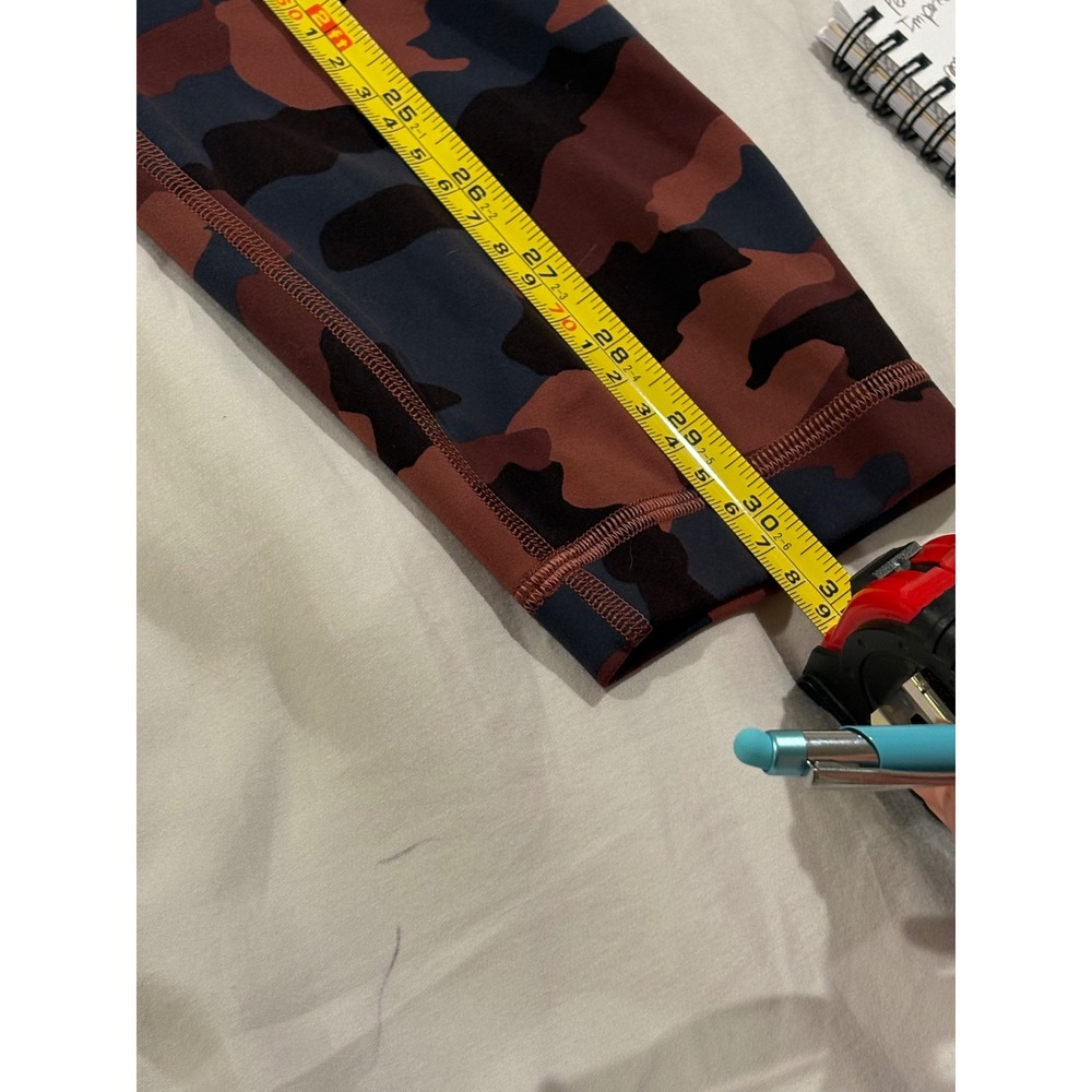 Lululemon Wunder Under HR Crop 21 Heritage 365 Camo Brier Rose Multi Size 8 - Picture 9 of 12